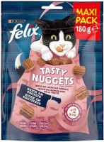 Photos - Cat Food Felix Tasty Nuggets Salmon 180 g 