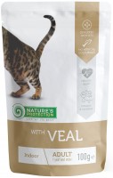 Photos - Cat Food Natures Protection Indoor Veal Pouch 100 g 