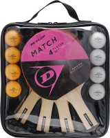 Table Tennis Bat Dunlop Match 4 Player Set 