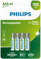 Photos - Battery Philips 4xAAA 700 mAh 