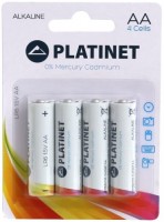 Photos - Battery Platinet Alkaline 4xAA 