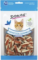 Photos - Cat Food Dokas Chicken Sandwich with Fish 70 g 