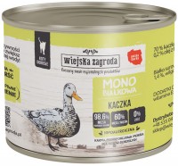 Photos - Cat Food Wiejska Zagroda Adult Monoprotein Cat Canned with Duck  200 g