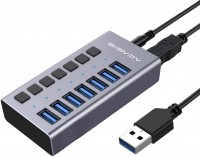 Photos - Card Reader / USB Hub Acasis HS-707MG 