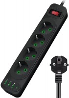 Photos - Surge Protector / Extension Lead Voltronic Power F24U 