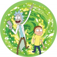 Photos - Mouse Pad ABYstyle Rick and Morty - Portal 