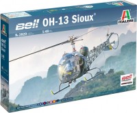 Model Building Kit ITALERI OH-13 Sioux (1:48) 