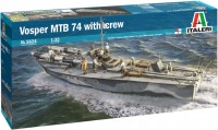 Photos - Model Building Kit ITALERI Vosper MTB 74 with Crew (1:35) 