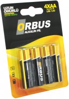 Photos - Battery Orbus Alkaline 4xAA 