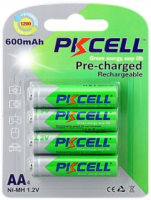 Battery Pkcell Already  4xAA 600 mAh