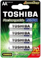 Photos - Battery Toshiba 4xAA 2600 mAh 