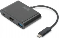 Card Reader / USB Hub Digitus DA-70855 