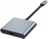 Card Reader / USB Hub Tech-Protect V1-HUB Adapter 3in1 