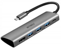 Photos - Card Reader / USB Hub WiWU Alpha A531H 