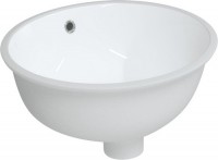 Photos - Bathroom Sink VidaXL Bathroom Sink Oval 153716 385 mm