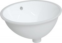 Photos - Bathroom Sink VidaXL Bathroom Sink Oval 153720 490 mm