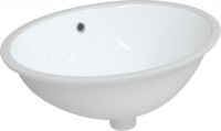 Bathroom Sink VidaXL Bathroom Sink Oval 153721 560 mm