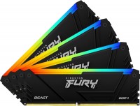 RAM Kingston Fury Beast DDR4 RGB 4x8Gb KF436C17BB2AK4/32