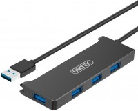 Photos - Card Reader / USB Hub Unitek 4 Ports Powered USB 3.0 Hub Y-3145 