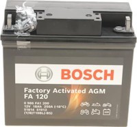 Photos - Car Battery Bosch Factory Activated AGM (0986FA1240)