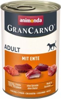 Dog Food Animonda GranCarno Original Adult Duck 
