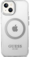 Case GUESS Metal Outline with MagSafe for iPhone 14 