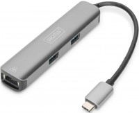 Card Reader / USB Hub Digitus DA-70892 