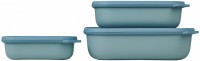 Food Container Mepal Cirqula Multi Bowl Rectangular 500+1000+2000 ml 