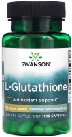 Photos - Amino Acid Swanson L-Glutathione 100 mg 100 cap 