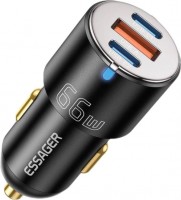 Photos - Charger Essager City 2USB C + USB A 60W 