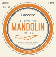 Strings DAddario Monel Mandolin 8-String 11-40 