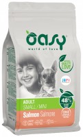 Photos - Dog Food OASY One Animal Protein Adult Small/Mini Salmon 