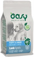Dog Food OASY One Animal Protein Puppy Medium/Large Lamb 