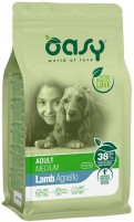 Photos - Dog Food OASY Lifestage Adult Medium Lamb 