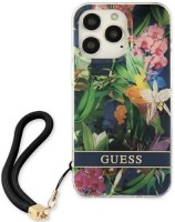 Case GUESS Flower Strap for iPhone 13 Pro Max 