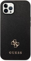 Case GUESS Saffiano Small Metal Logo for iPhone 13/13 Pro 