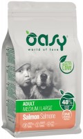 Photos - Dog Food OASY One Animal Protein Adult Medium/Large Salmon 