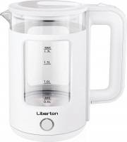 Photos - Electric Kettle Liberton LEK-6830 white