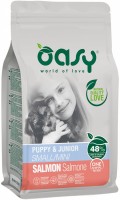 Dog Food OASY One Animal Protein Puppy Small/Mini Salmon 