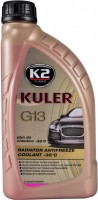 Antifreeze \ Coolant K2 Kuler G13 -35C Pink 1 L