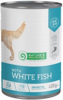 Photos - Dog Food Natures Protection Adult Canned White Fish 400 g 1