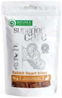 Photos - Dog Food Natures Protection Superior Care Snack Rabbit Heart Bites 75 g 