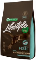 Photos - Cat Food Natures Protection Lifestyle Adult White Fish  1.5 kg