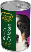 Photos - Dog Food Lovely Hunter Puppy Canned Beef/Chicken 
