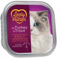 Photos - Cat Food Lovely Hunter Adult Canned Sterilised Turkey/Trouts 85 g 