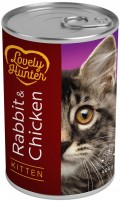 Photos - Cat Food Lovely Hunter Kitten Canned Rabbit/Chicken 400 g 