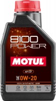 Photos - Engine Oil Motul 8100 Power 0W-20 1 L