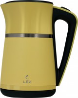 Photos - Electric Kettle Lex LXK 30020-4 yellow