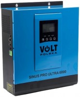 Photos - Inverter Volt Polska Sinus PRO Ultra 6000 24/230V 