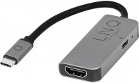 Photos - Card Reader / USB Hub LINQ 2in1 4K HDMI Adapter with PD 